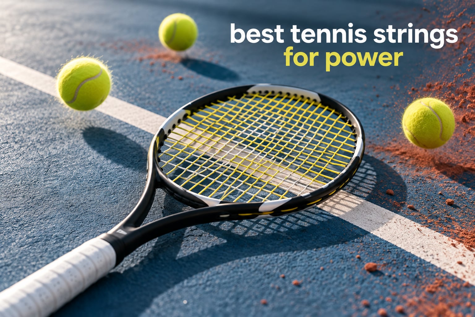 best tennis strings for power
