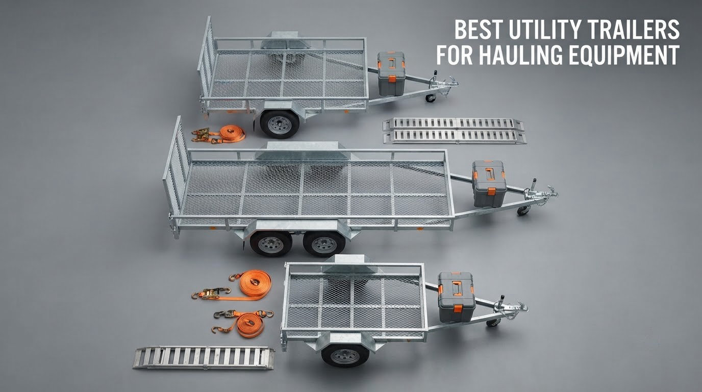 best utility trailers for hauling equipment