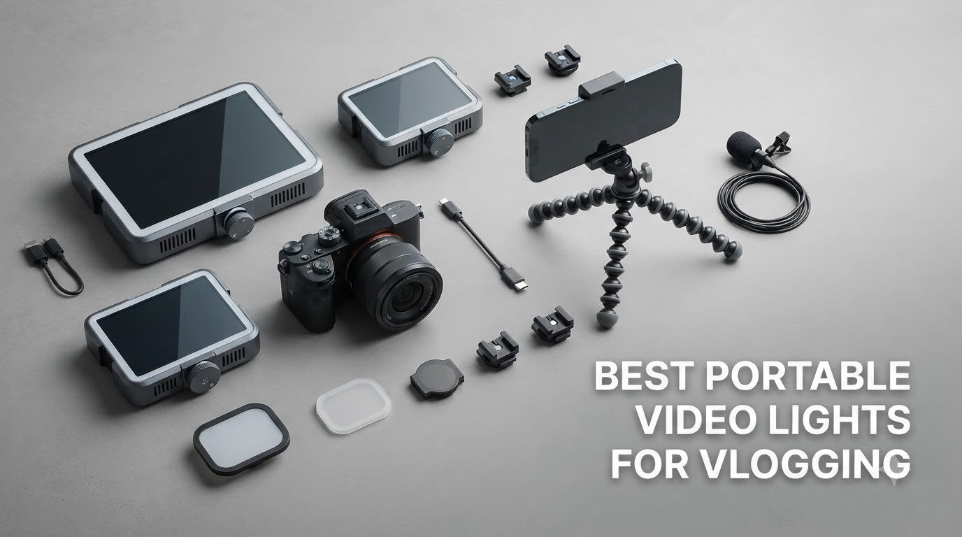best portable video lights for vlogging