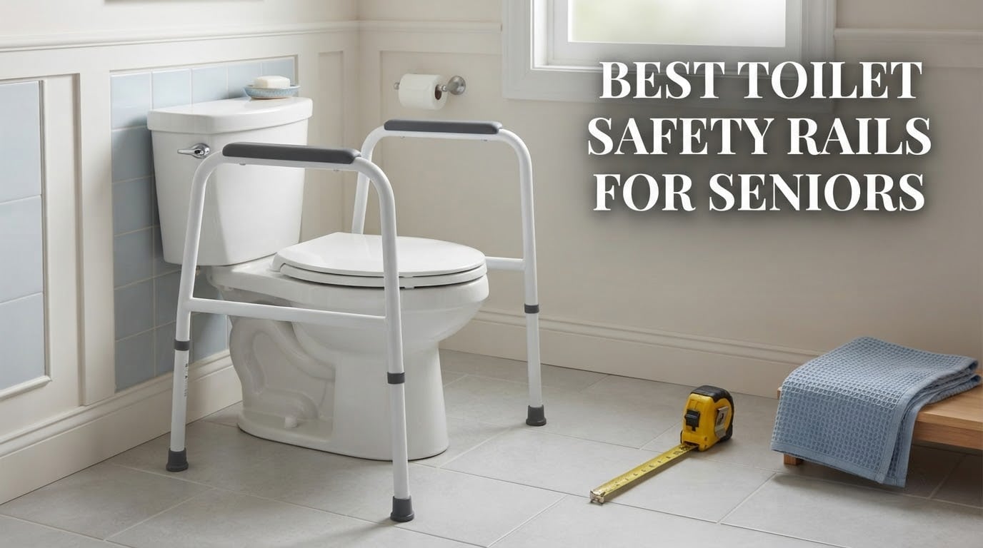 best toilet safety rails for seniors