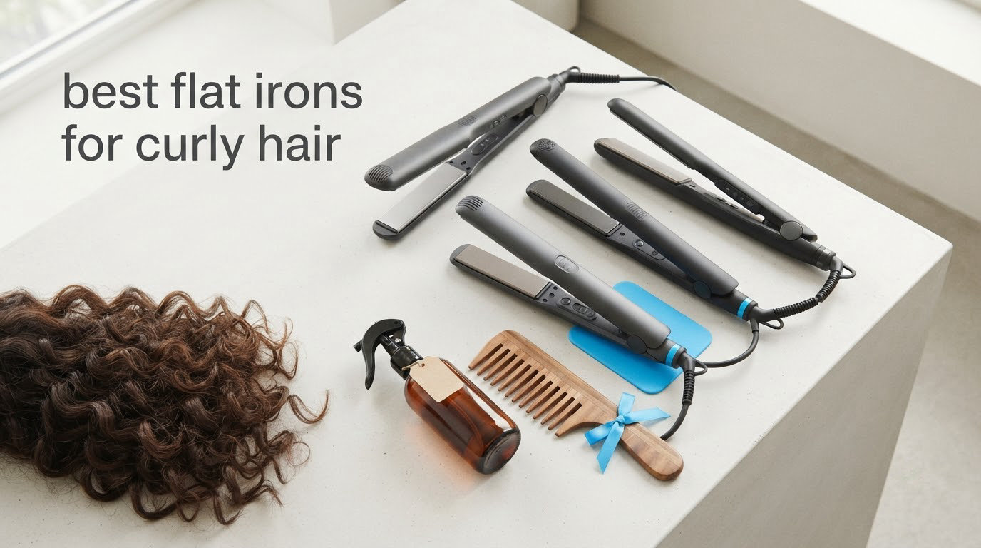 best flat irons for curly hair