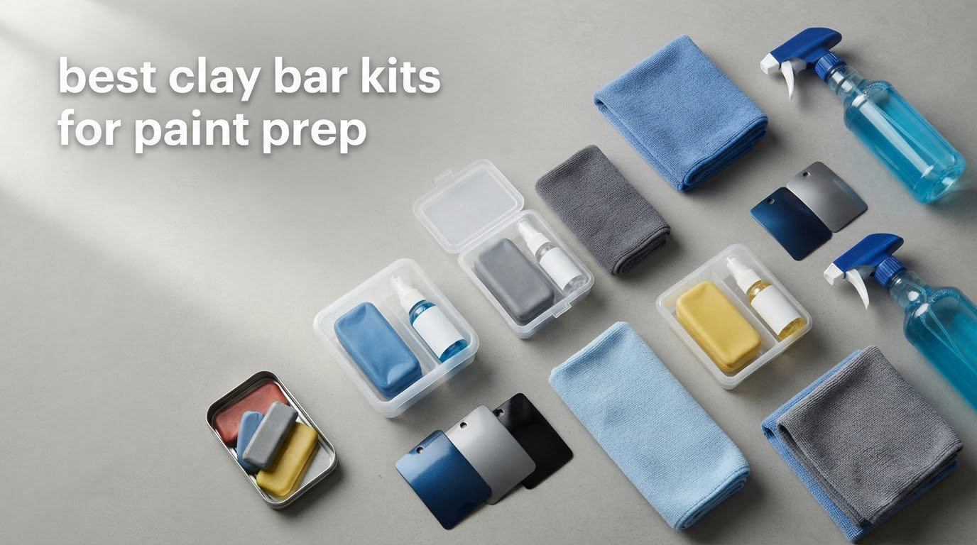 best clay bar kits for paint prep