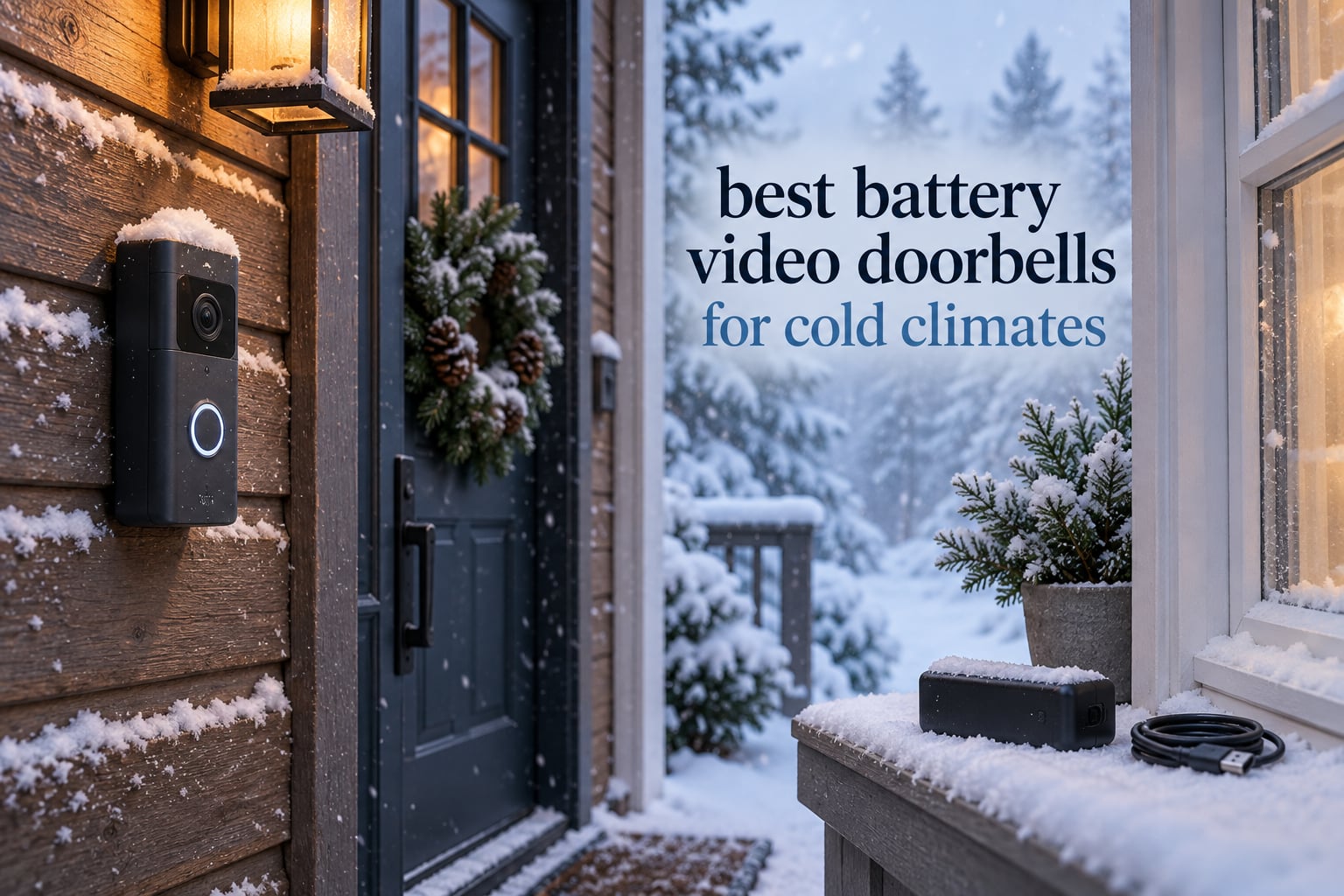 best battery video doorbells for cold climates